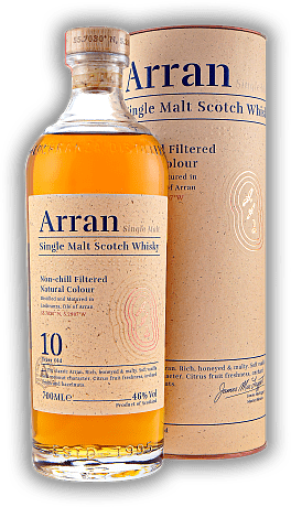 Arran 10 Years Non Chill Filtered