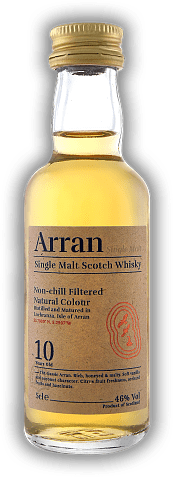 Arran 10 Years Single Island Malt Whisky 0,05 Liter