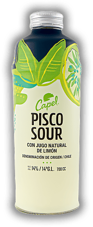 Capel Pisco Sour - WITH LEMON - Chile