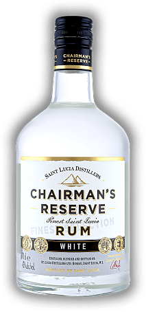 Chairman's Reserve White Rum from St. Lucia Distillers Limited
