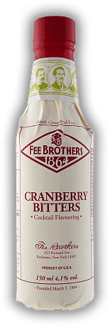 Fee Brothers Cranberry Bitters 0,15 Liter