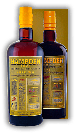 Hampden Estate Pure Single Jamaican Rum 8 Years 46%