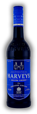 Harveys Bristol Cream Blue Bottle