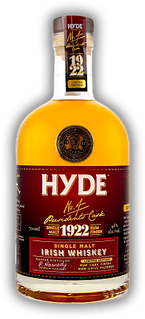 Hyde No.4 Irish Single Malt Whiskey Rum Finish