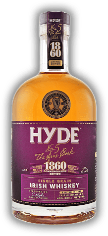 Hyde No.5 Irish Single Grain Whiskey Burgundy Cask Finish