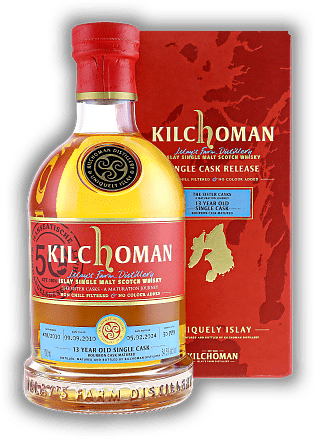 Kilchoman The Sister Casks 13 Jahre First Fill Bourbon Barrel Cask No. 478/2010 54,5%