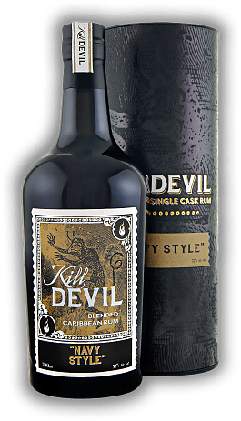 Kill Devil Navy Style Caribbean Rum 57%