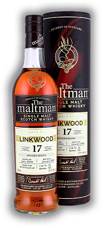 Linkwood The Maltman 17 Years 2006/2024 Refill Hogshead No. 32 52,9%
