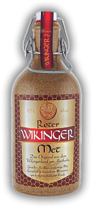 Met Roter Met Wikinger (Honigwein mit Kirschsaft) Tonkrug