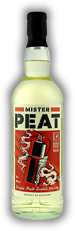 Mister Peat Single Malt Scotch Whisky Heavily Peated