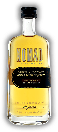Nomad Blended Scotch Outland Whisky finished in Pedro Ximenez Sherry Casks 0,05 Liter