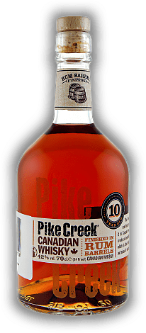 Pike Creek 10 Years Finished in Rum Barrels