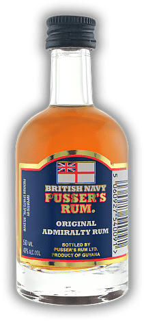 Pussers British Navy Blue Label 40% 0,05 Liter