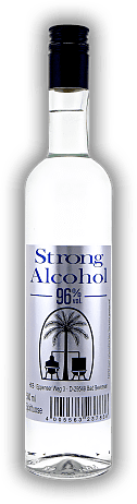 Strong Alcohol Triple Distilled