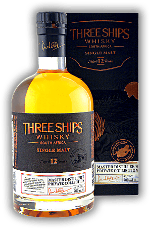 Three Ships 12 Years Old Single Malt Whisky South Africa