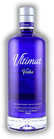 Ultimat Vodka neue Ausstattung