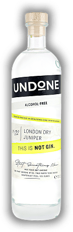 Undone No. 2 London Dry Juniper Type - Not Gin