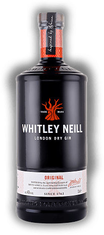 Whitley Neill Handcrafted Dry Gin Original 43% 1,0 Liter
