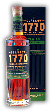 1770 Glasgow Single Malt Scotch Whisky Peated - Rich & Smoky