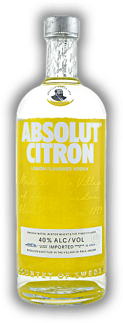 Absolut Citron Vodka 1,0 Liter