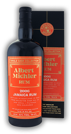 Albert Michler Single Cask Jamaica 14 Years 2006/2020 51%