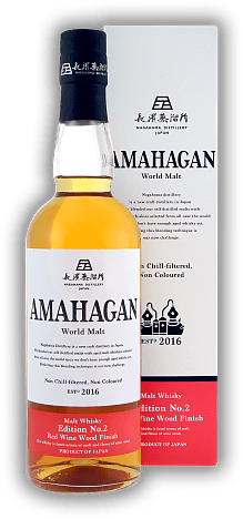 Amahagan Blended Malt World Malt Edition No. 2 Red Wine Wood Finish 43%