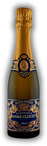 Andre Clouet Champagne Bouzy Grande Réserve Grand Cru Brut 0,375 Lilter