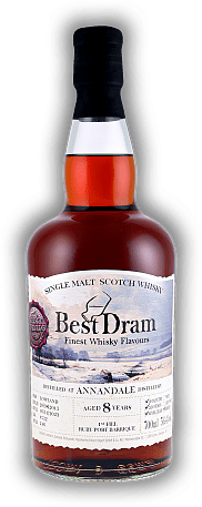 Annandale Best Dram 8 Years 2015/2023 First Fill Ruby Port Barrique #532 56,4%