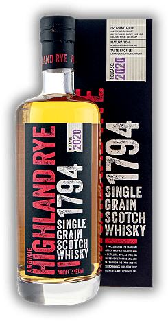 Arbikie Highland Rye 1794 Release 2020