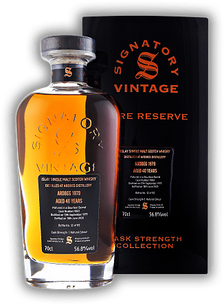 Ardbeg Signatory Vintage Rare Reserve Heavily Peated 40 Years 1979/2020 Bourbon Barrel #9861 56,8%