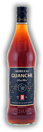 Arehucas Ron Miel Guanche Honigrum 1,0 Liter