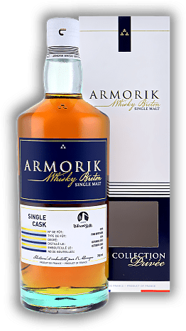 Armorik "Vibrant Stills" Single Cask Malt Whisky Fine de Bretagne Cask 2012/2022 55%
