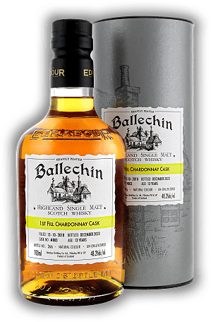 Ballechin 13 Heavily Peated 2010/2023 Chardonnay Cask #803 48,2%