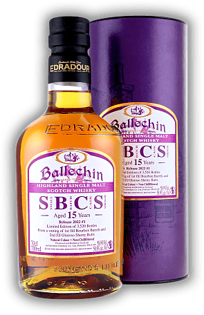 Ballechin 15 Years SBCS Heavily Peated Batch 2022/#1 58,9%