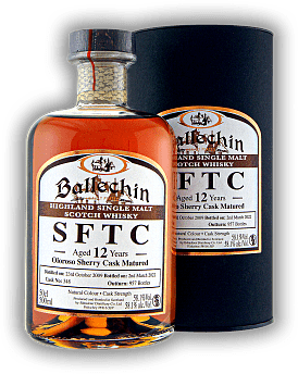 Ballechin Straight from the Cask Oloroso Sherry Cask 12 Years 2009/2022 #348 58,1%
