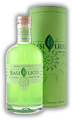 Basilico Basilikum-Zitronen-Liqueur 0,5 Liter