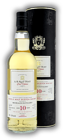 BenRiach A.D. Rattray 10 Years 2012/2023 Bourbon Barrel #800163 58,4%
