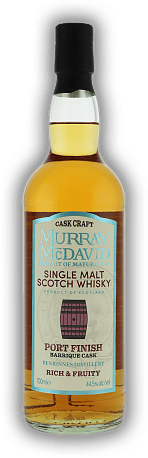 Benrinnes Murray McDavid Single Malt Scotch Whisky Port Finish Cask Craft 44,5%