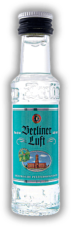 Berliner Luft Pfefferminzlikör von Schilkin 0,02 Liter