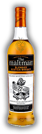 Blended Scotch The Maltman 22 Years 2001 A Blend of Caol Ila Single Malt & North British Single Grain 45,9%