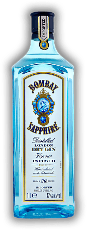 Bombay Sapphire 47% 1,0 Liter