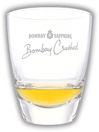 Bombay Sapphire Crushed Tumbler