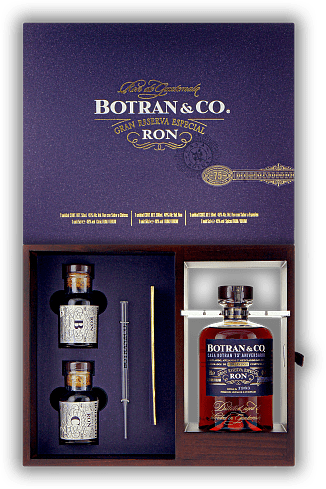Botran & Co.Gran Reserva Especial 75th Aniversario und 2 x 50ml Miniaturen zum Verfeinern