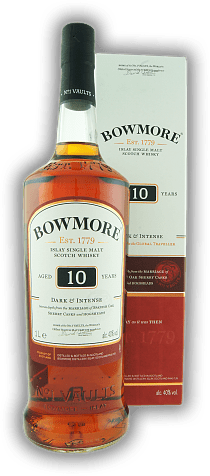 Bowmore 10 Years Dark & Intense 1,0 Liter