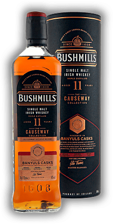 Bushmills 11 Years Causeway Collection 2011/2022 Banyuls Cask 46%