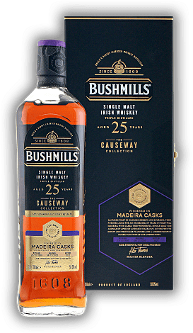 Bushmills 25 Years Causeway Collection 1996/2022 Madeira Cask 50,3%