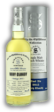 Caol Ila Signatory Vintage Un-chillfiltered Very Cloudy 8 Years 2015/2023 40%