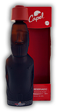 Capel Pisco Reservado - Moai - Statue 1,0 Liter