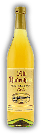 Carl Jung Alt Rüdesheim Alter Weinbrand VSOP