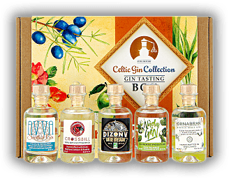 Celtic Gin Collection Tasting Box "The Garden" 5x0,04 Liter